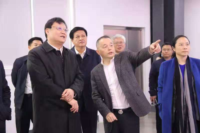 湖南省委常委、省國資委書記等赴邵陽調(diào)研國資國企工作方案考察團(tuán)來我公司調(diào)研